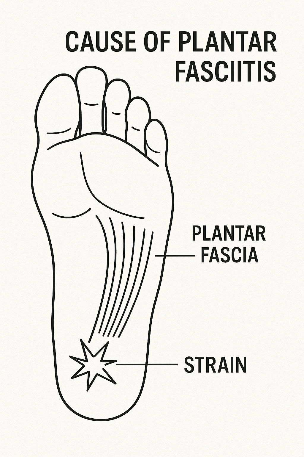 Plantar Fasciitis diagram Aspen Colorado | Limitless Feet